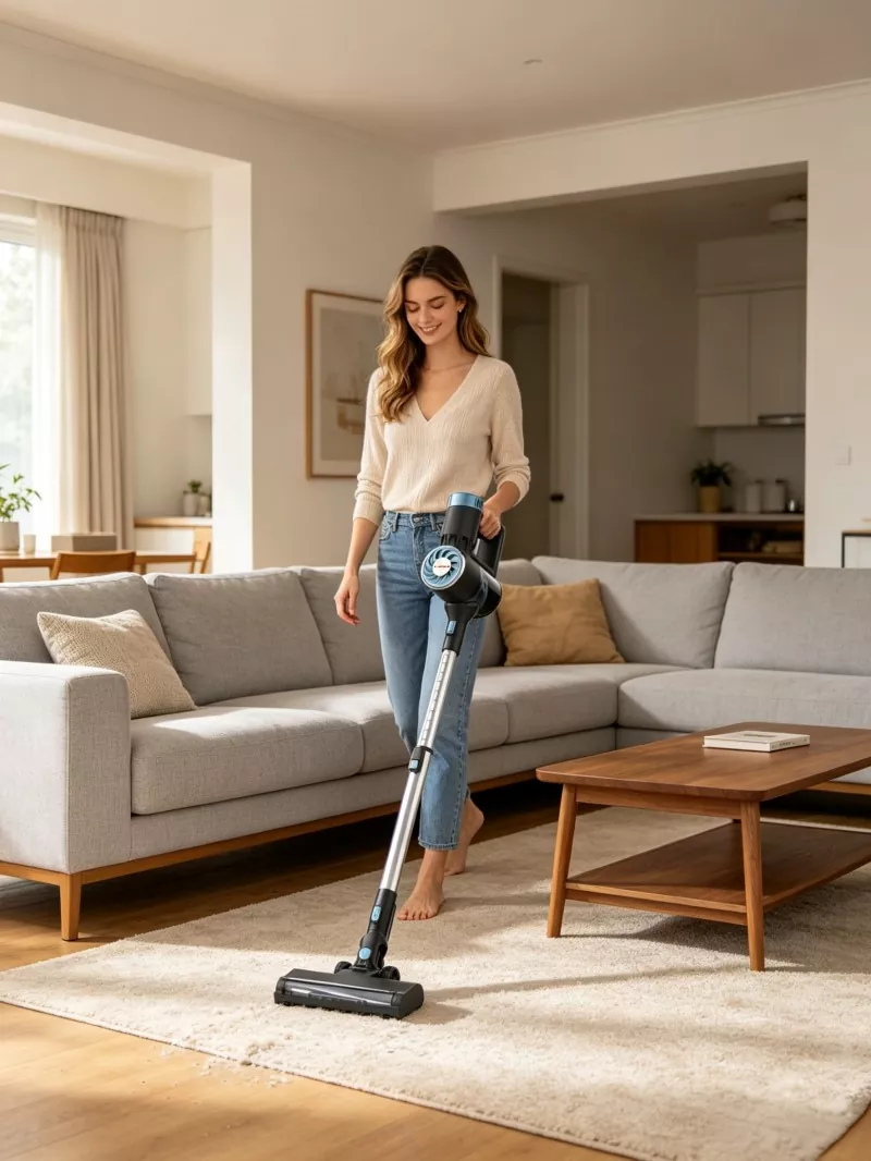 Quiet Vertical Vacuum Cleaner